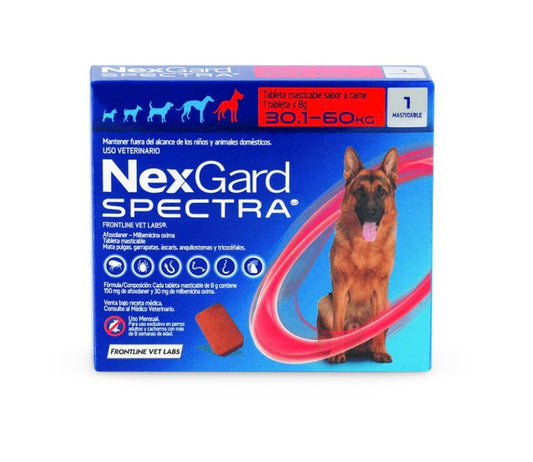 Nexgard Spectra de 30,1 a 60 kg